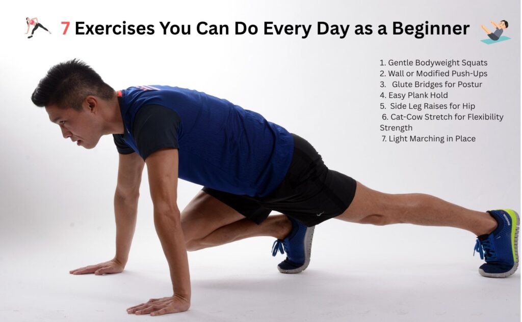 7 exercises to do everyday for beginners