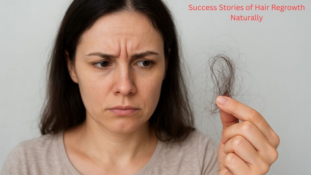 Success Stories of Hair Regrowth Naturally