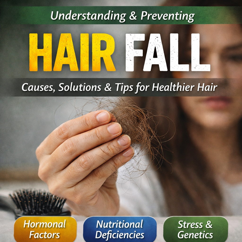 Reason for hair fall in male